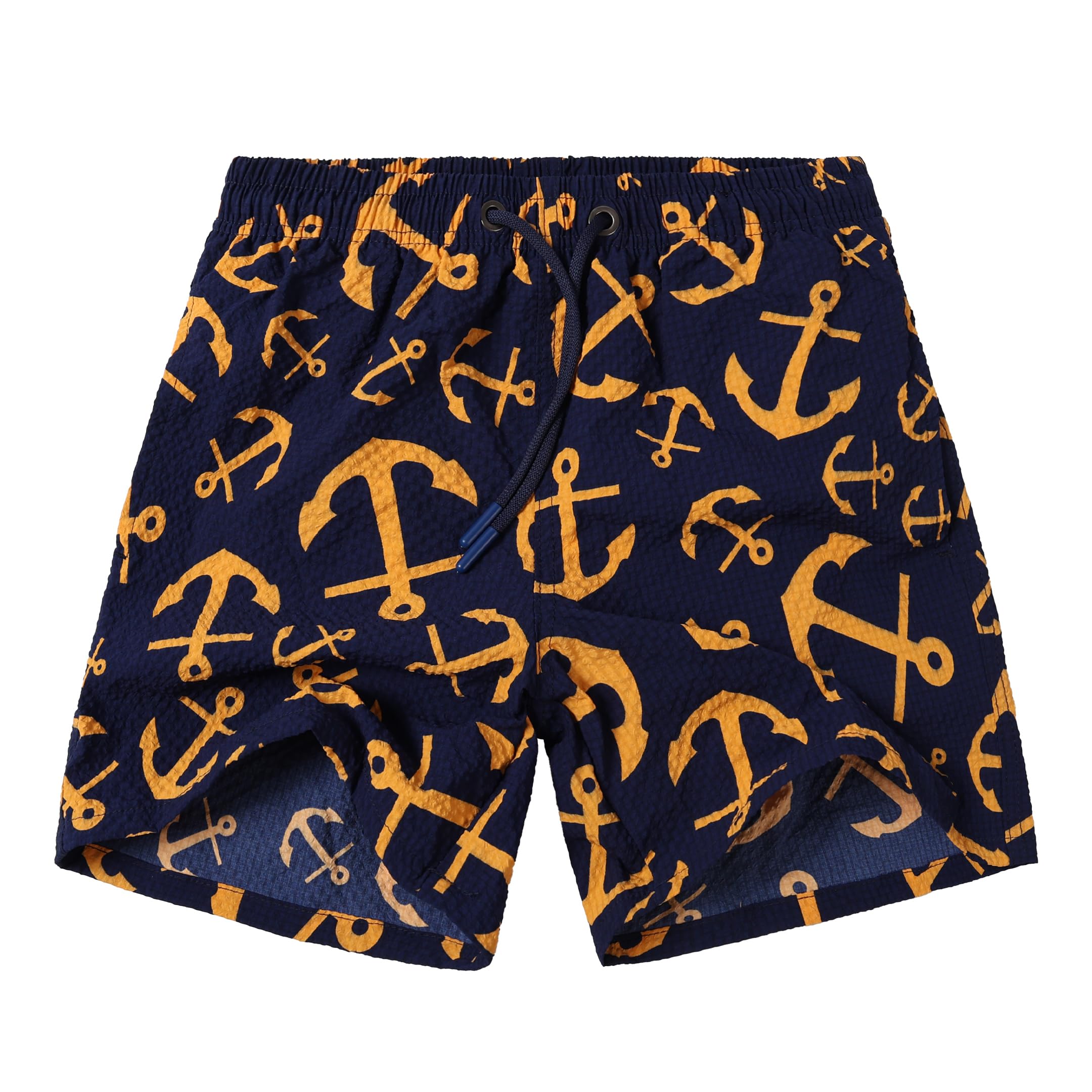 NATUST Jungen Badeshorts Bedruckte Schwimmhose mit Mesh-Futt