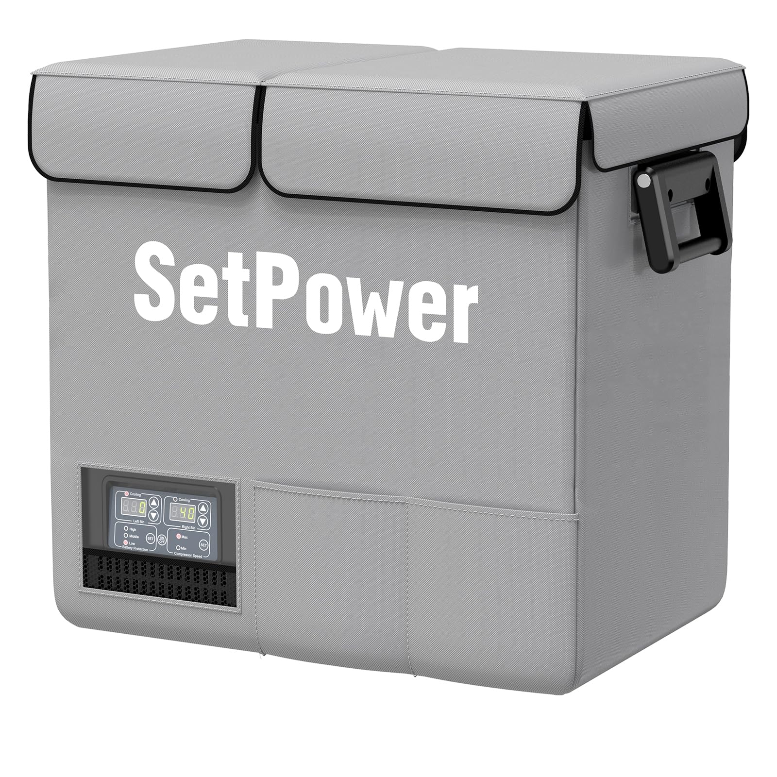 Setpower 55L Insulated Protective Cover for DT55 Car Fridge,12 Volt Portable Car Refrigerator Cover