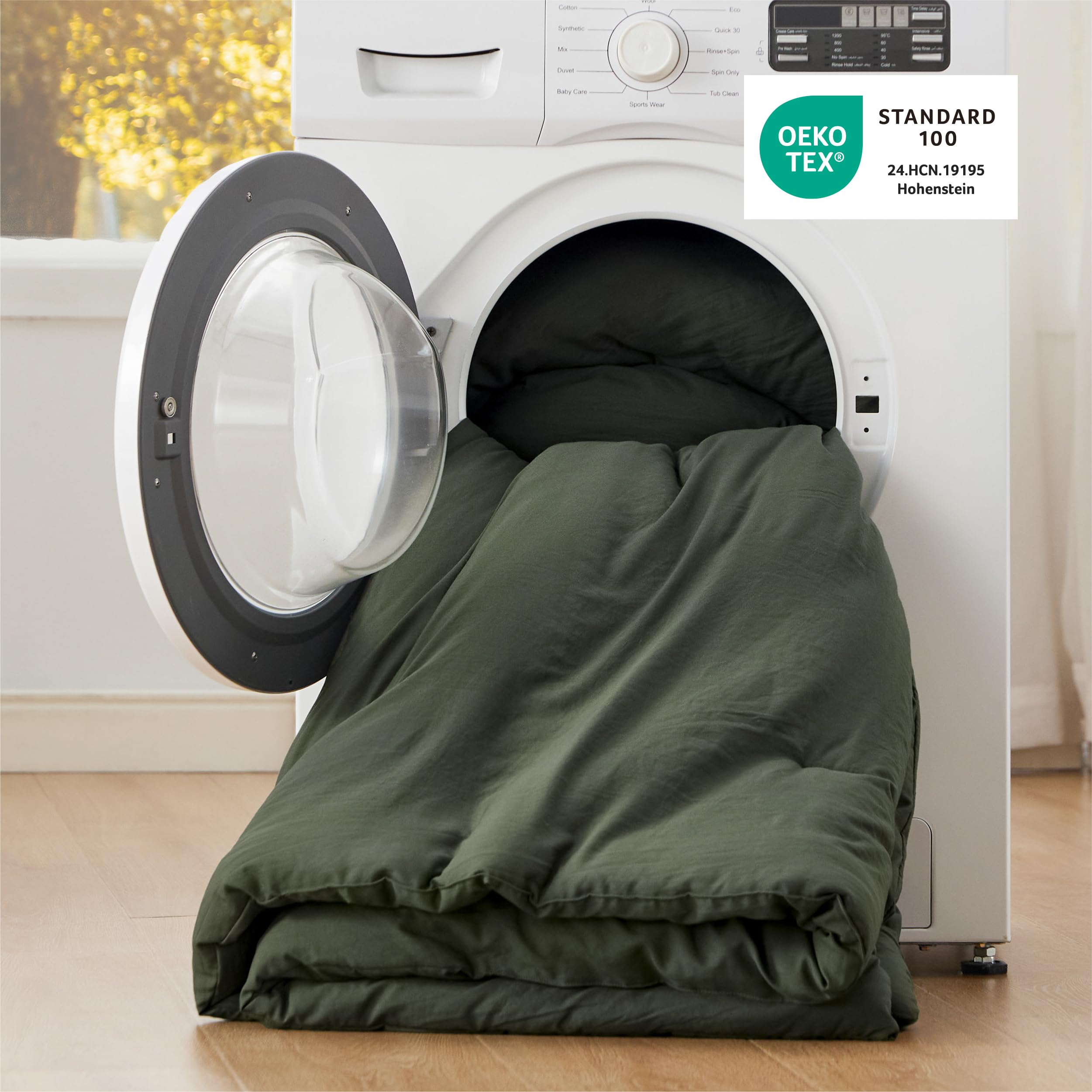 【最終値下げ】【3セット】※1セット要確認事項あり GREEN BROTHERS Amazon.com: Bedsure King Comforter Set, Dark Green Soft Prewashed