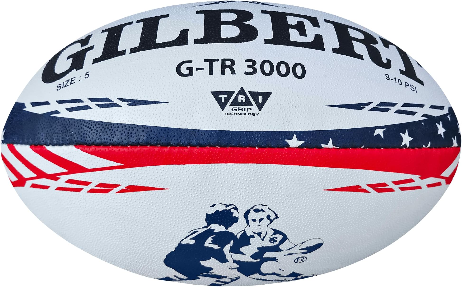 Gilbert G-TR3000 Stars & Stripes Rugby Training Ball