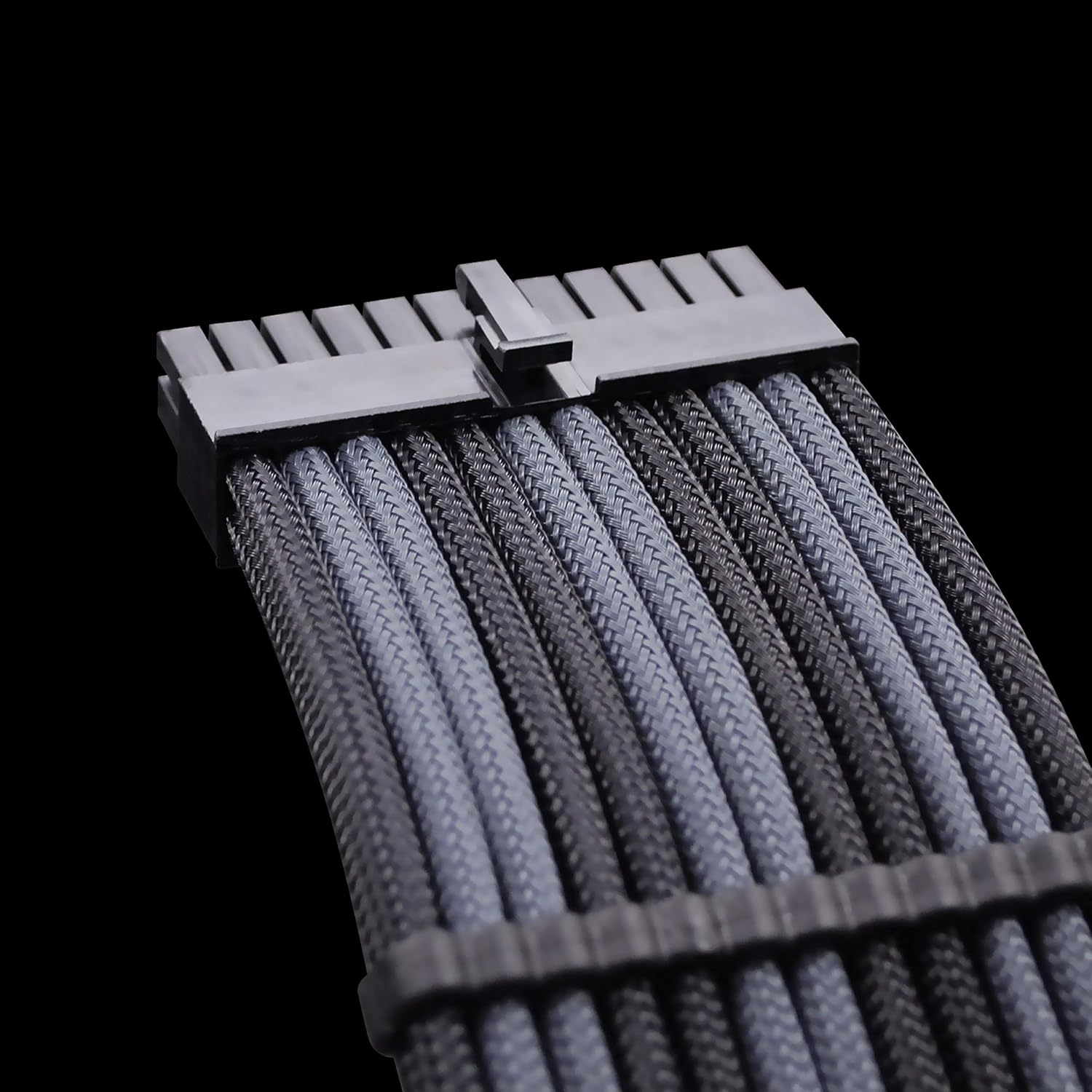Best EZDIY-FAB PSU Cable Extension kit Sleeved Cable Custom Power Supply Sleeved Extension 16 AWG 24-PIN 8-PIN 6-PIN 4+4-PIN with Combs- Black/Grey Cheap EZDIY-FAB PSU Cable Extension kit Sleeved Cable Custom Power Supply Sleeved Extension 16 AWG 24-PIN 8-PIN 6-PIN 4+4-PIN with Combs- Black/Grey