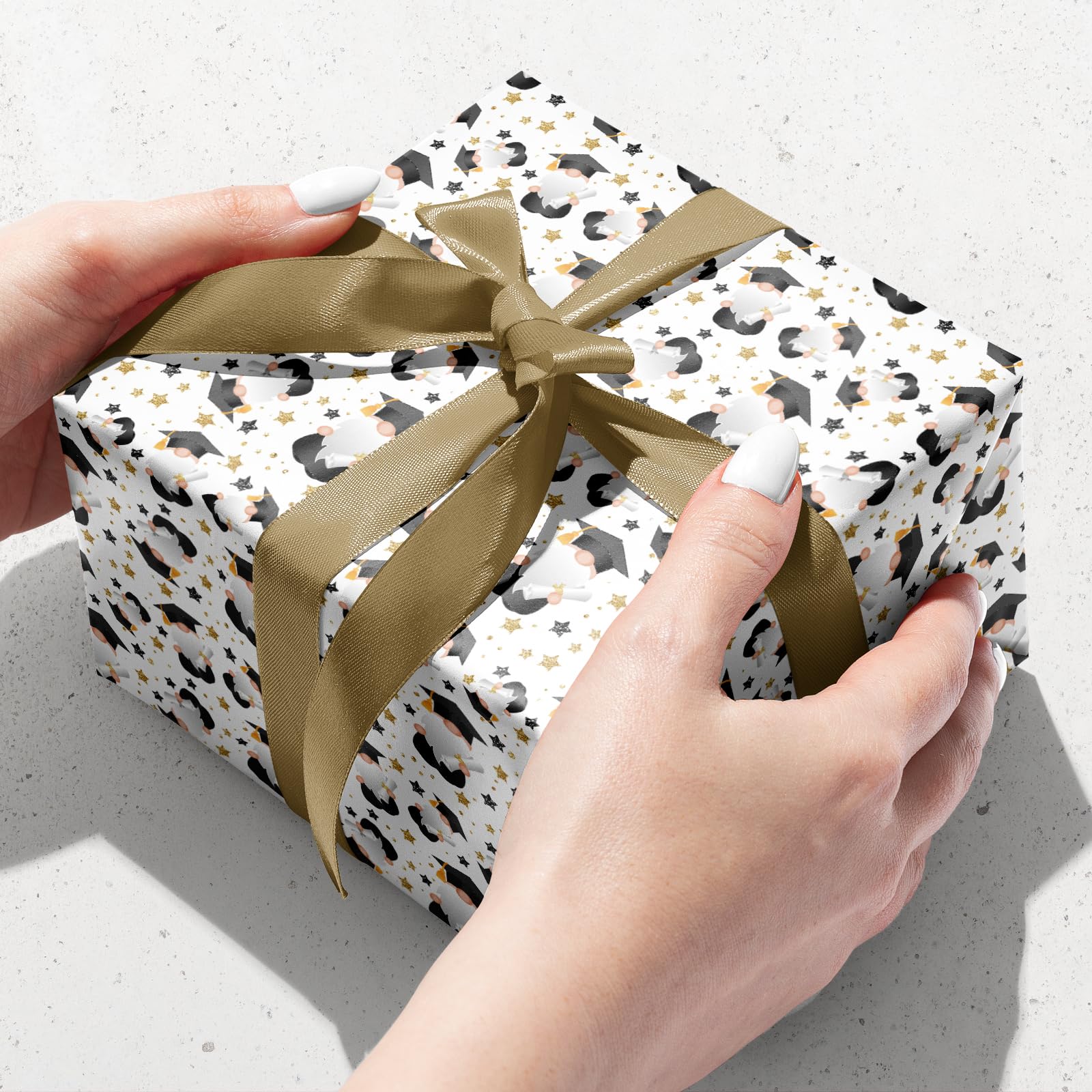 Class Of 2023 Graduation Wrapping Paper - 8 Sheets 27.5x19.5 Inch Gift Wrap Set