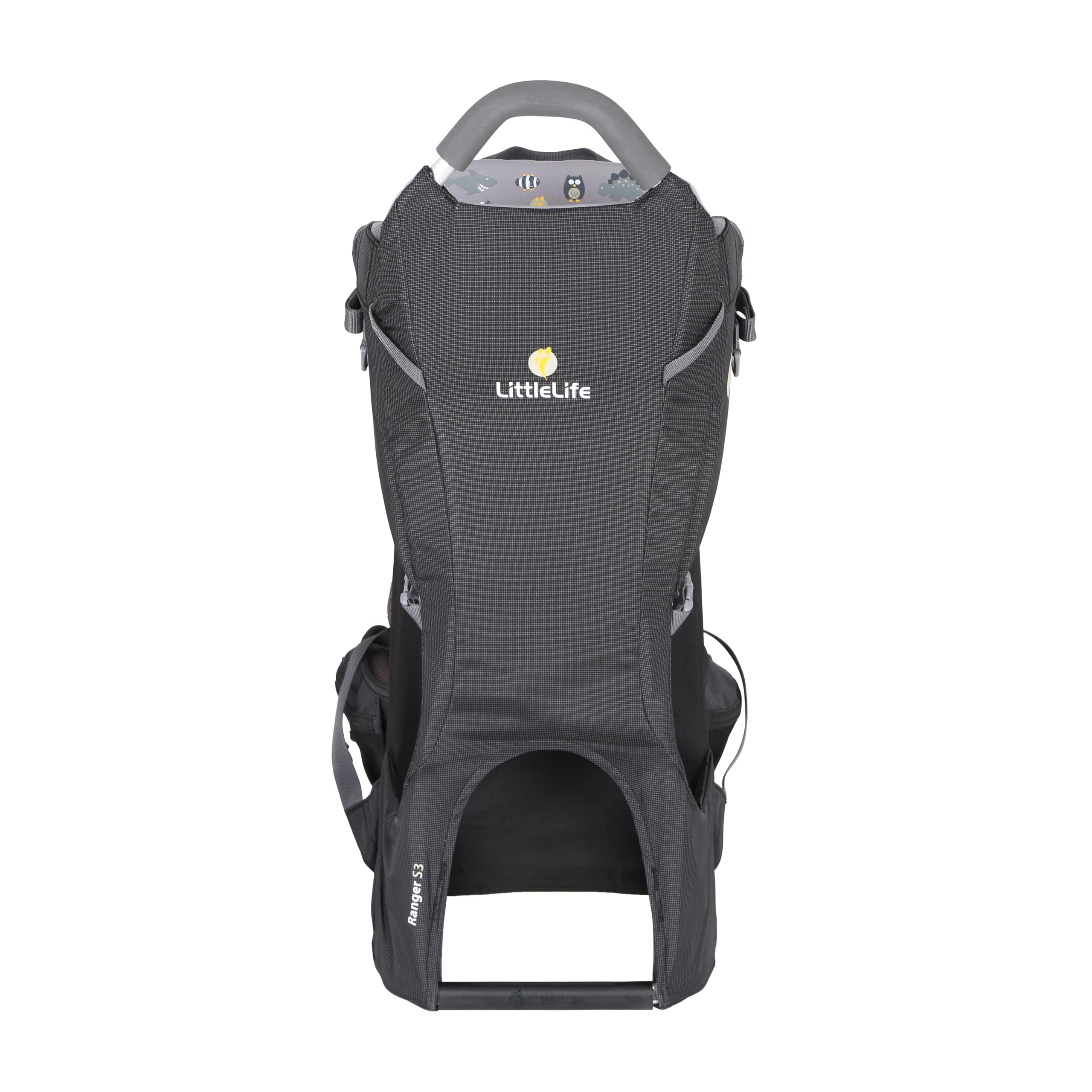 LittleLife Ranger - Portabebés y niños, color negro | Ligero y ligero
