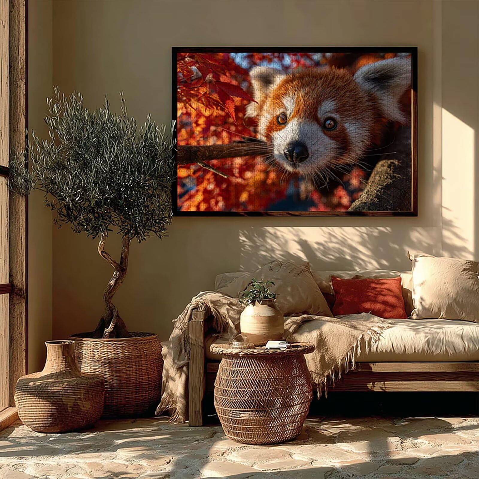 Animale Puzzle 6000 Pezzi Adulti, Puzzle Legno con Scatola 179x105cm, DIY Giochi Divertenti per Familiar, Idea Regalo Uomo e Donna, Squisita confezione Regalo, Estate Decorazioni Casa, (Pianta) T-6590