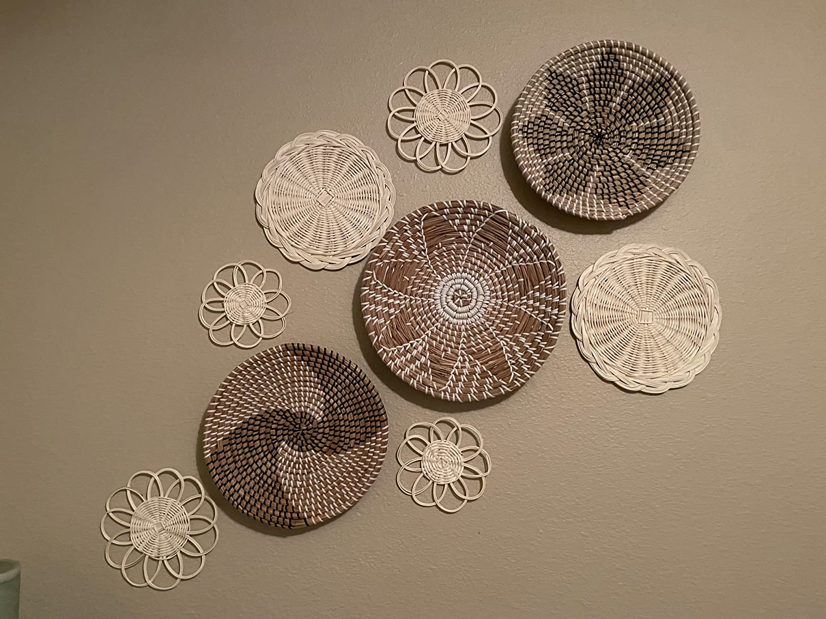 10/mo Finance Craft Therapy Wall Basket Decor Complete Set of 9