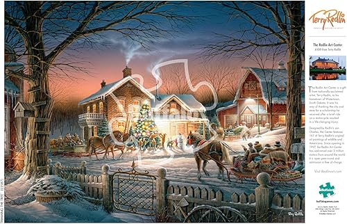 Miniatura 3 de Buffalo Games - Terry Redlin - Trimming the Tree - Rompecabezas de 1000 piezas