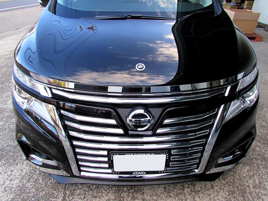 ほっぺ様 E52 エルグランド シルバーローズウッドパネル ほっぺ