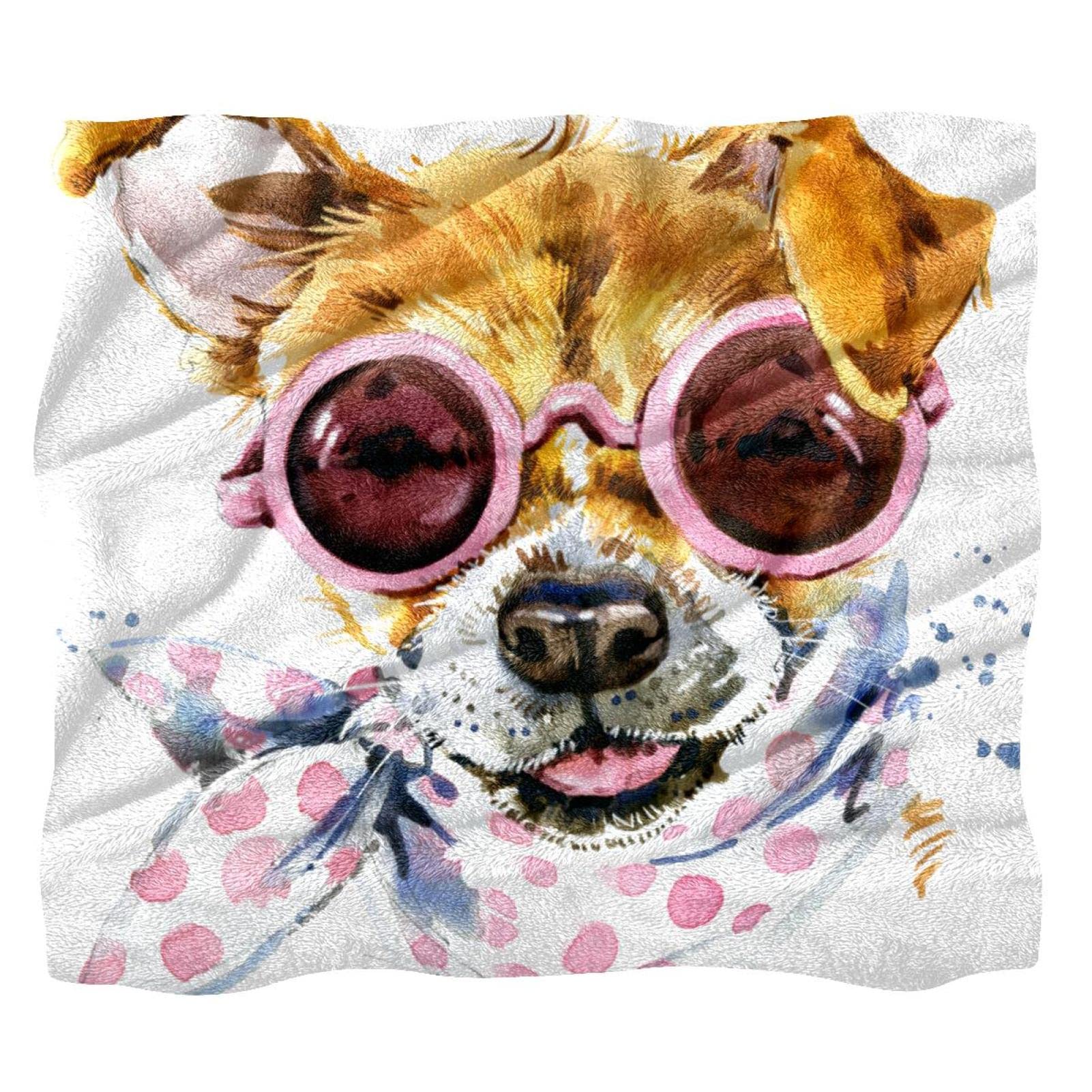 Couverture polaire Corgi douce pour apporter de la chaleur dans votre salon