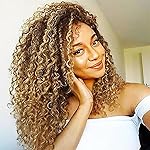 7 Packs GoGo Curl Crochet Hair 10 Inch Short Curly Crochet Hair for Women Water Wave Beach Curl Deep Twist Crochet Braids Synthetic Braiding Hair Extensions (10 Inch, P27/30)