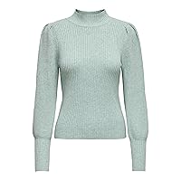 ONLY Onlkatia L/S Highneck Pullover Knt Noos Maglione Lavorato a Maglia