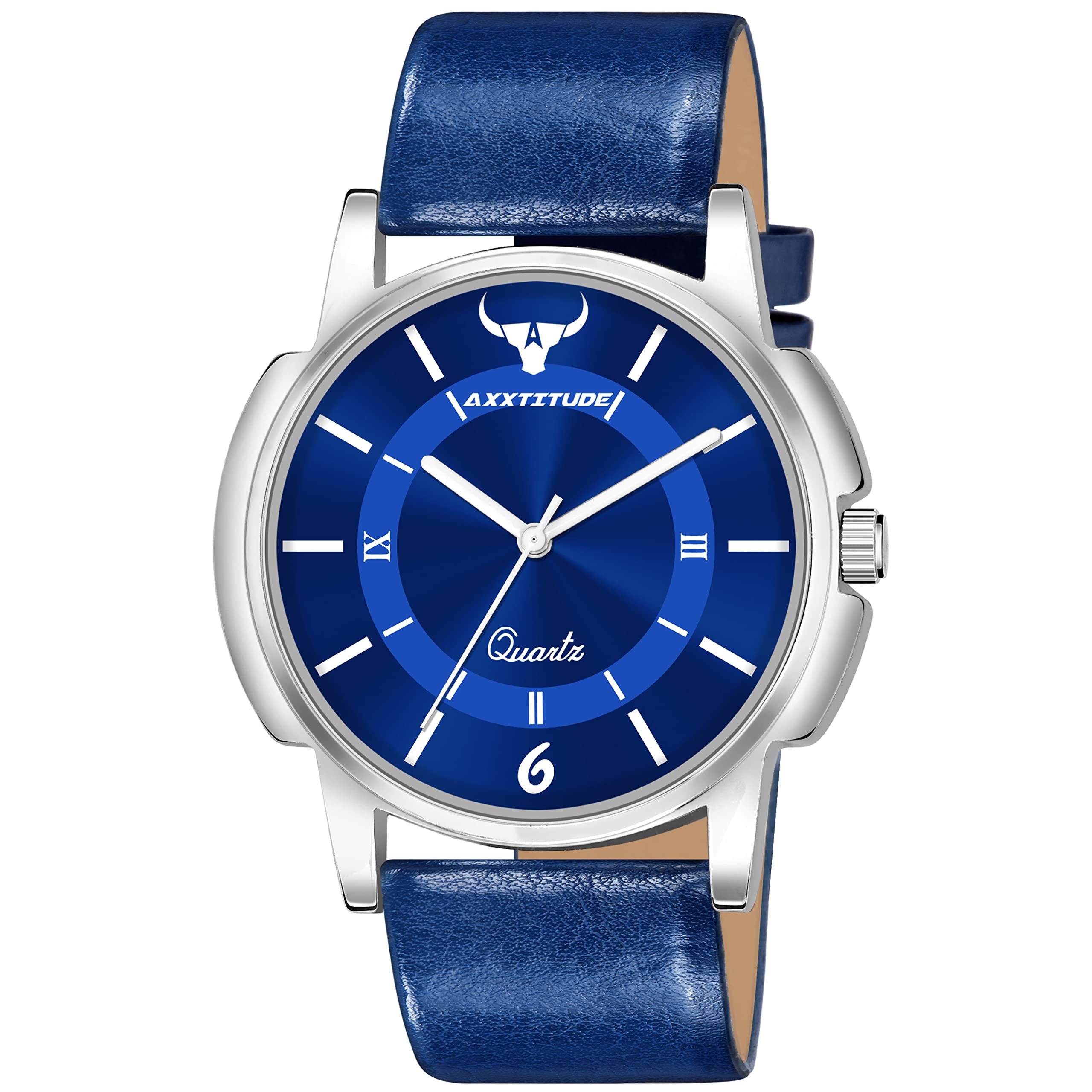 AXXTITUDE Formal, Casual & Blue dial Strap Analog Watch - for Men (B0BRVH94R7) Amazon Price History, Amazon Price Tracker