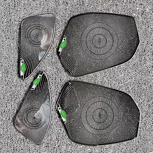 Haap-yr ���N�T�X �X�s�[�J�[�J�o�[ �h�A�X�s�[�J�[�����O �C���e���A�p�l�� �����p�[�c �V�^ LEXUS RX350 RX450/500H �X�e�����X 4P�y�u���b�N/B�zRX-06-Bk/B