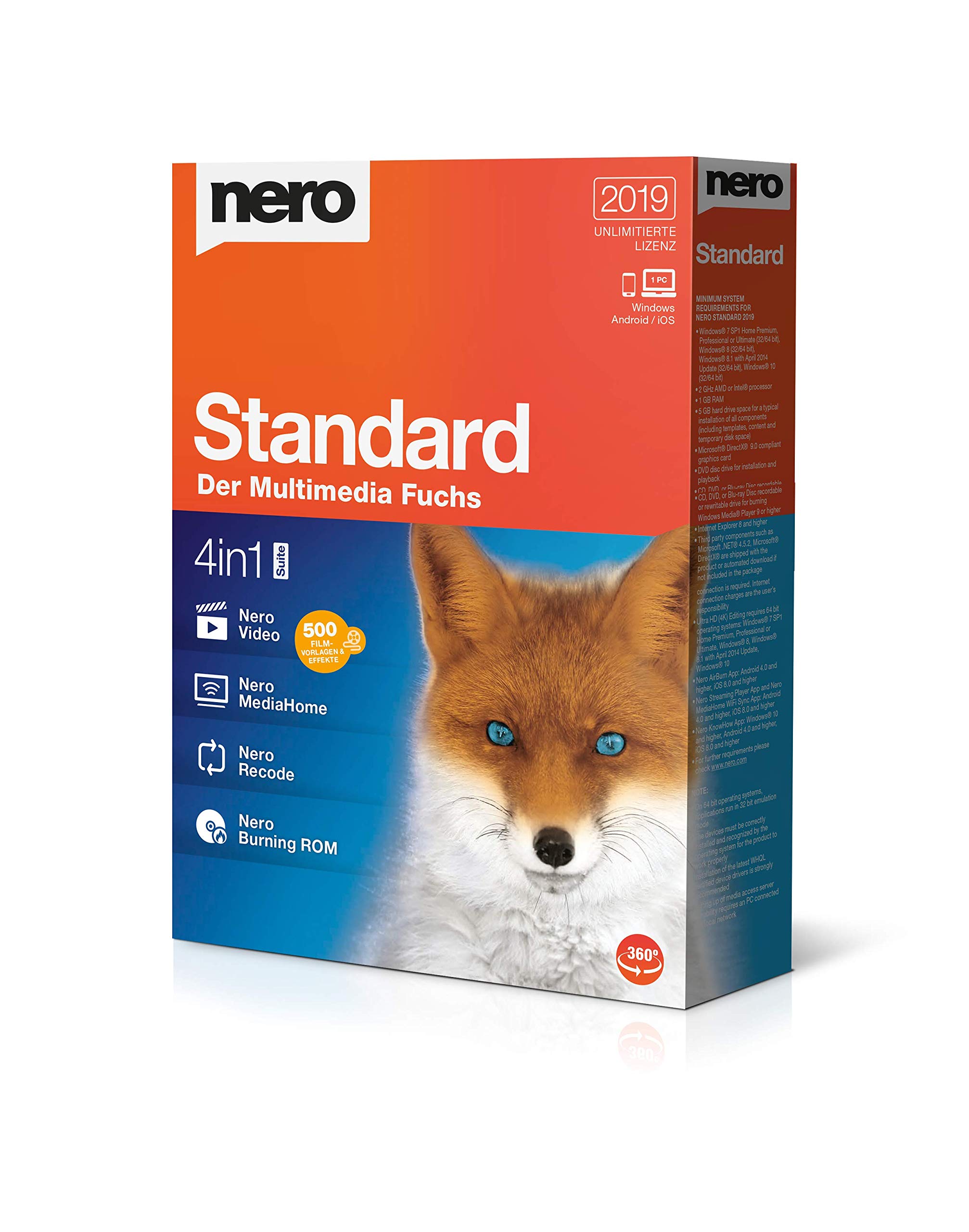 Nero Standard 2019