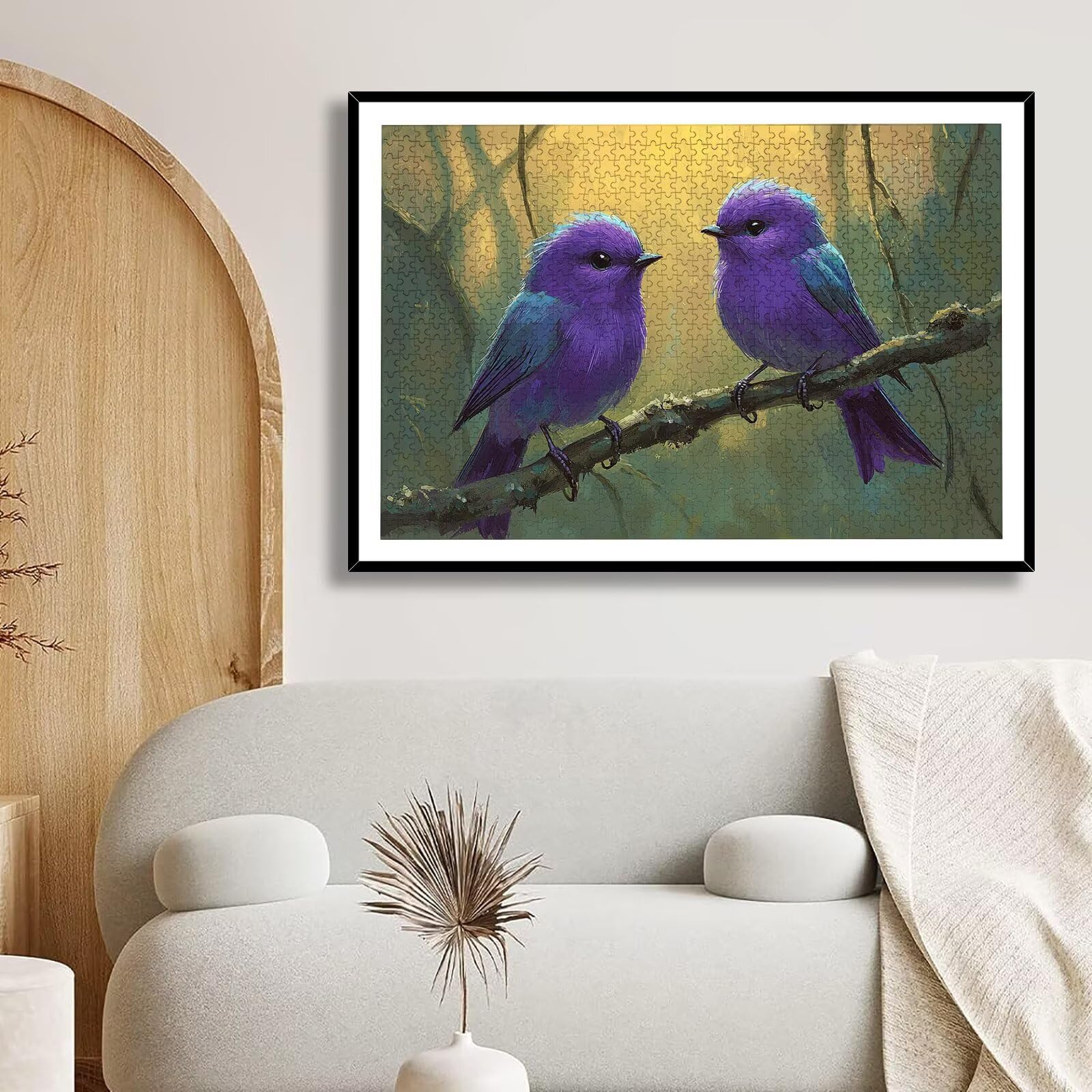 Puzzle 1500 Pezzi Uccello, Puzzle Animale 1500 Pezzi Arte per Adulti e Bambini, Misura: 87x57 cm, Puzzles Legno per Adulti con Squisita Scatola di Imballaggio, Idea Regalo Donna, Regalo Uomo, -8985
