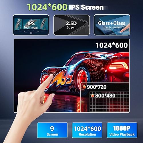 Miniatura 6 de Radio de coche estéreo para Hyundai IX45 Santa FE 2013-2018 Android 13 9 pulgadas pantalla coche in-Dash navegación GPS RAM 2 GB ROM 32 GB