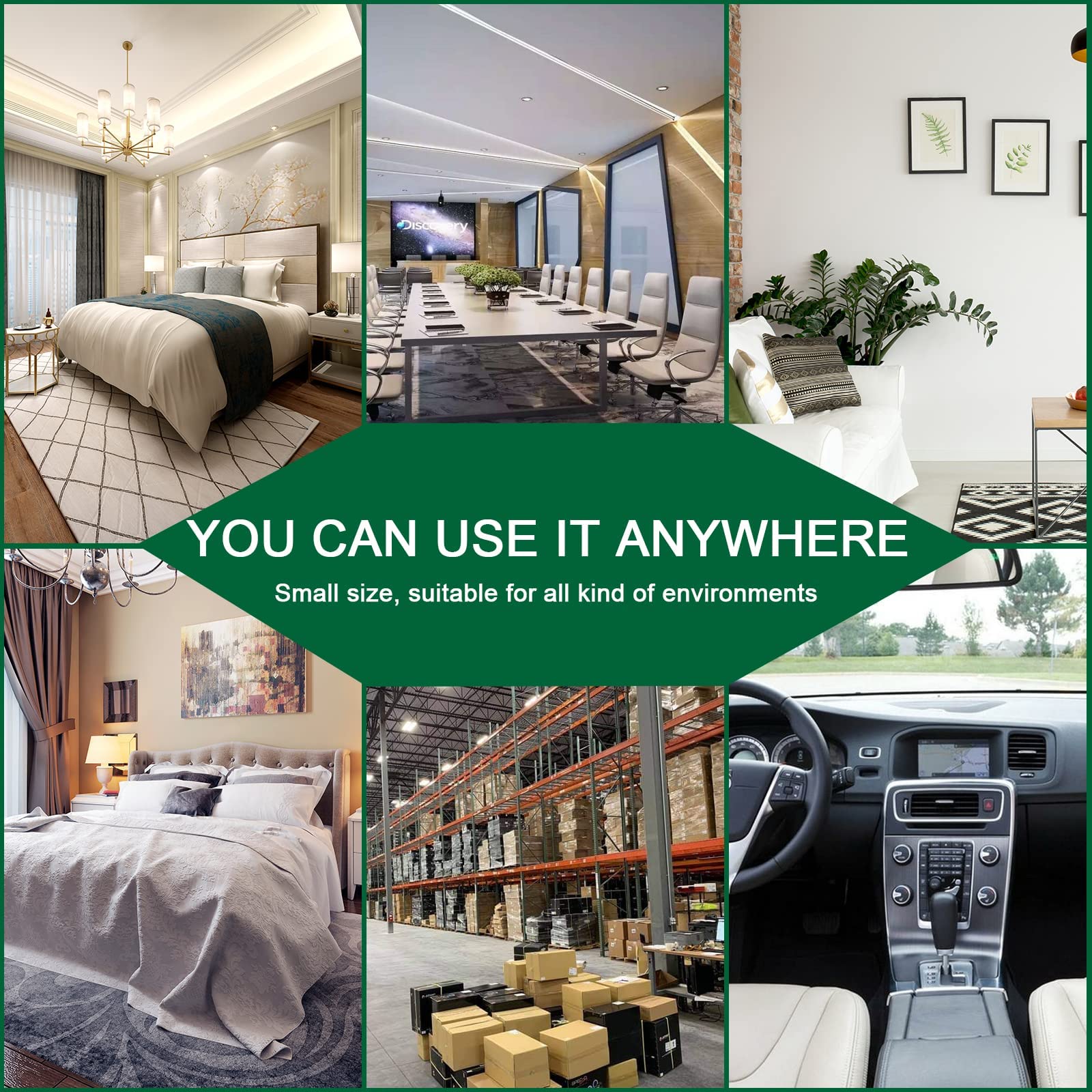 lo.baby.ve 2023 Hidden Spy Camera Detector - 1080P HD Security, WiFi Surveillance Camera Nanny Cam with Motion Detection for Home/Office/Travel