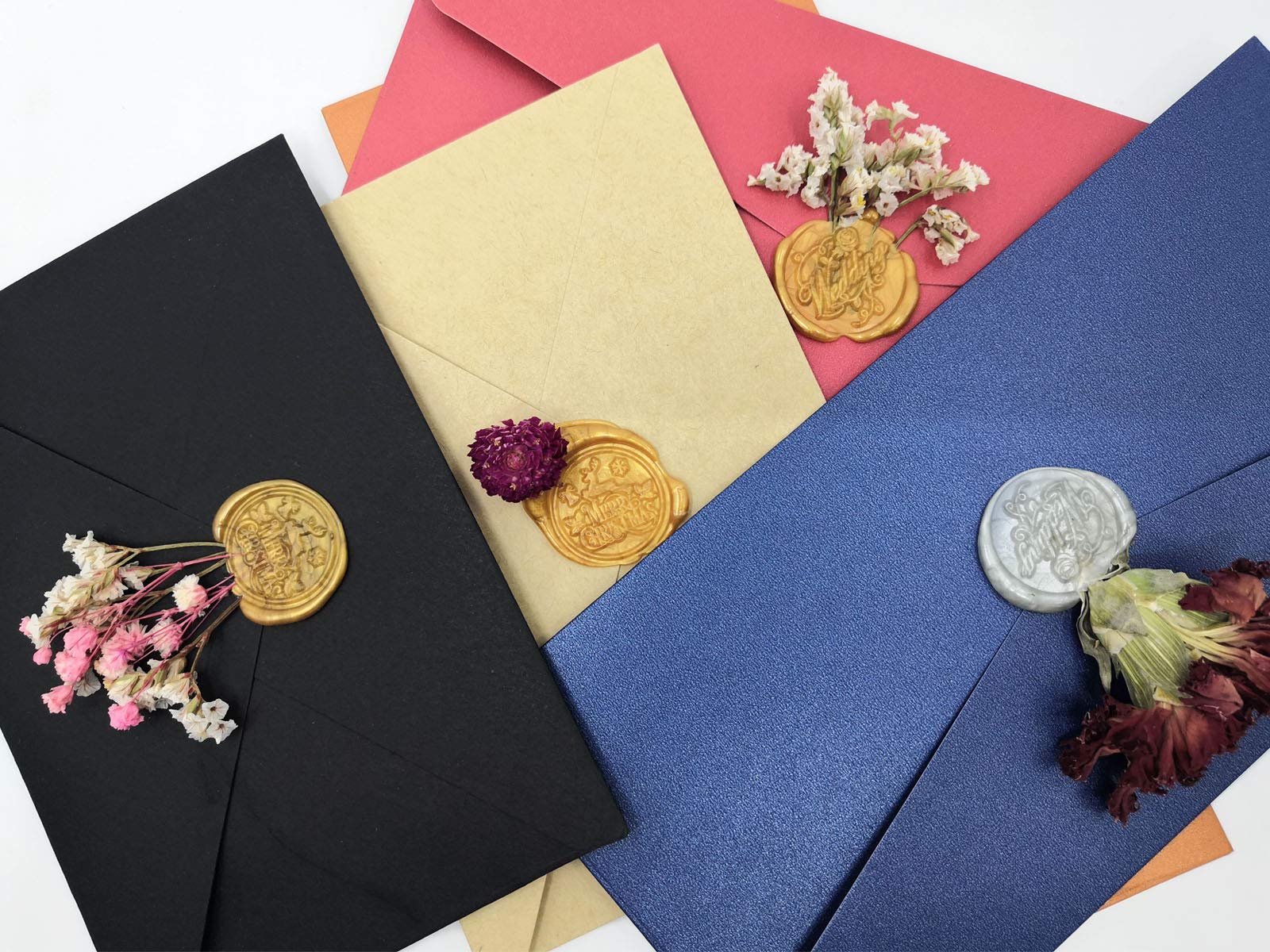 Varillas de sellado con pegamento termofusible para sello de letras, dorado metálico, ideal para invitaciones de boda, postales, tarjetas de felicitación, 7 x 100 mm, 20 piezas (Oro)