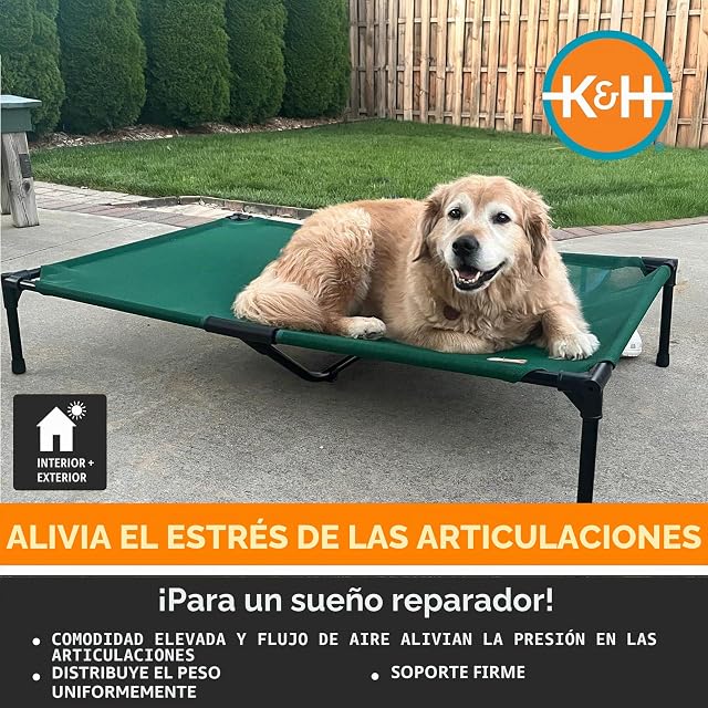 Foto 3 de 8 de K&H Pet Products Cama Elevada para Perros al Aire Libre