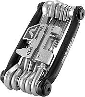 Vibrelli V19 Bike Multi Tool: 19-Function Compact Bicycle Multitool with Case, Military-Grade Durability