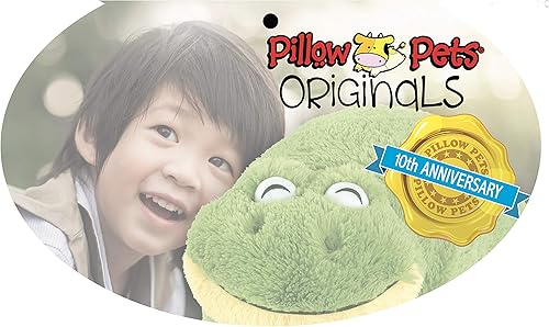 Miniatura 4 de Pillow Pets Friendly Frog - Juguete de peluche de 18 pulgadas, color verde