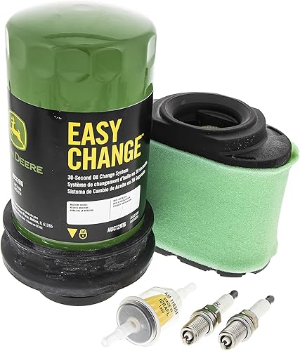 Miniatura 2 de John Deere Kit de mantenimiento E170 de equipo original + cuchillas de mantillo