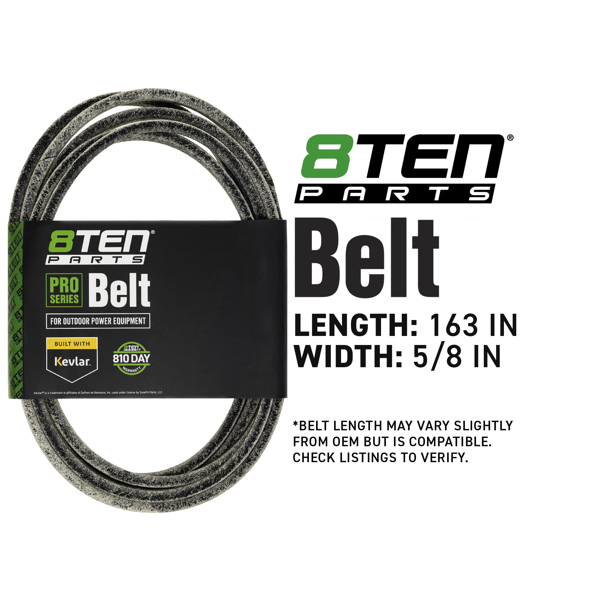 Amazon.com : 8TEN Belt with Kevlar for Exmark Lazer Z HP Toro Z