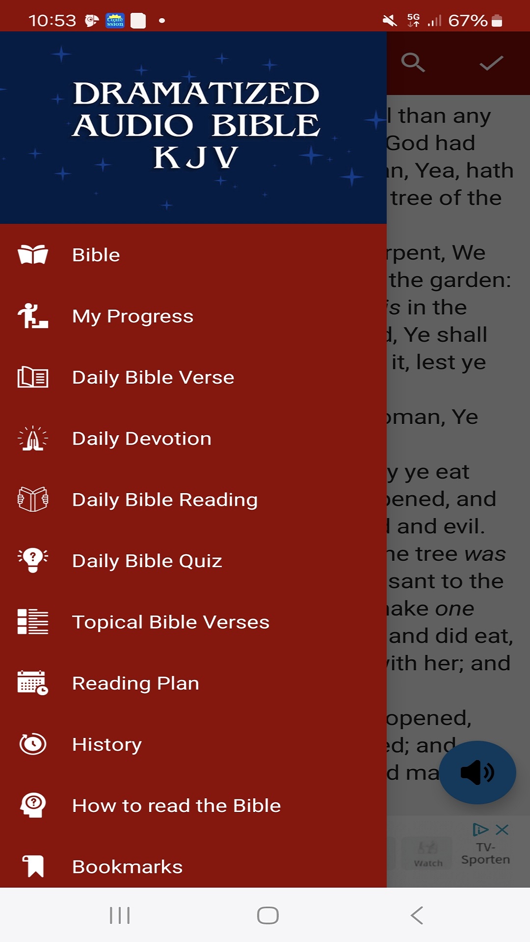 Dramatized Audio Bible KJV App on Amazon Appstore