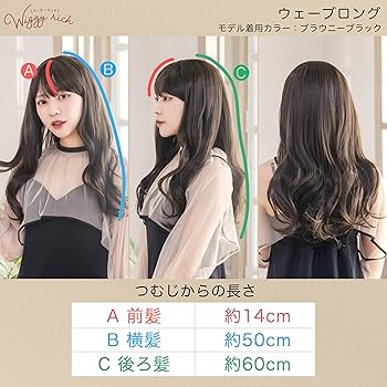 フォンテーヌ　ロングライトブラウンウイッグとケアスプレー等3点セット フォンテーヌ ロングライトブラウンウイッグとケアスプレー等3点