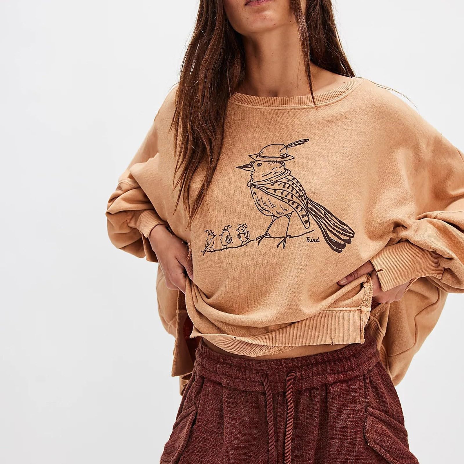 Chaqueta de entretiempo para mujer, tejido de primavera, sudadera grande