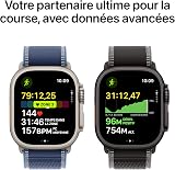 Apple Watch Ultra 3 [GPS + Cellular 49mm] Running and Multisport Smartwatch with Black Titanium Case and Black Charcoal Trail Buckle - Satellite Communications, Health and Activity Tracking - 4