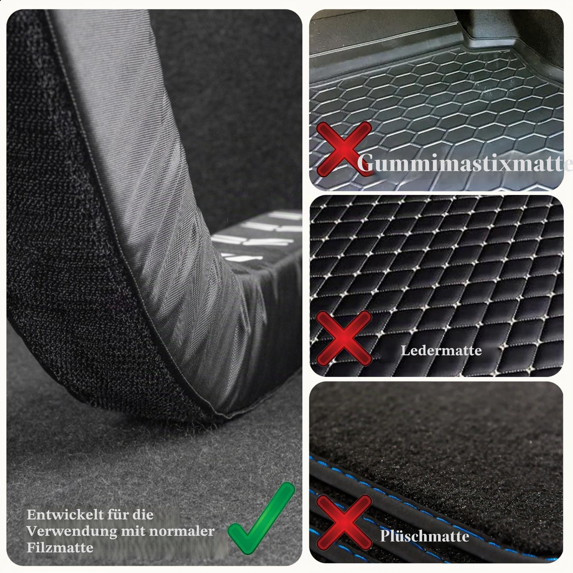 FlexiStick Flexibler Kofferraum-Organizer für Auto, SUV, Van und Limousine (98cm)