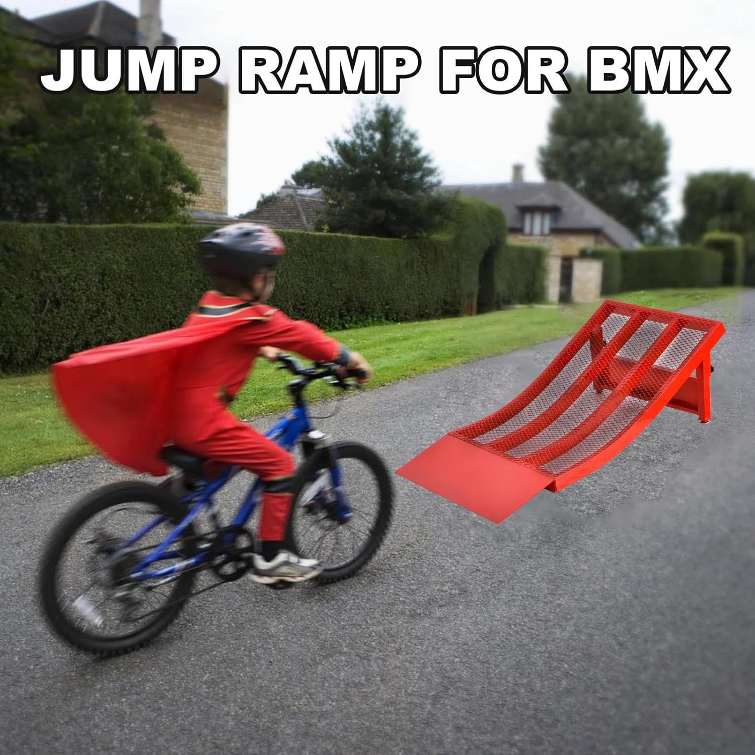 Skateboard Ramp - Portable RC Car Ramp | Detachable Skateboarding Jumps with 300Lbs Capacity for Pros to Beginners, Boys, Girls