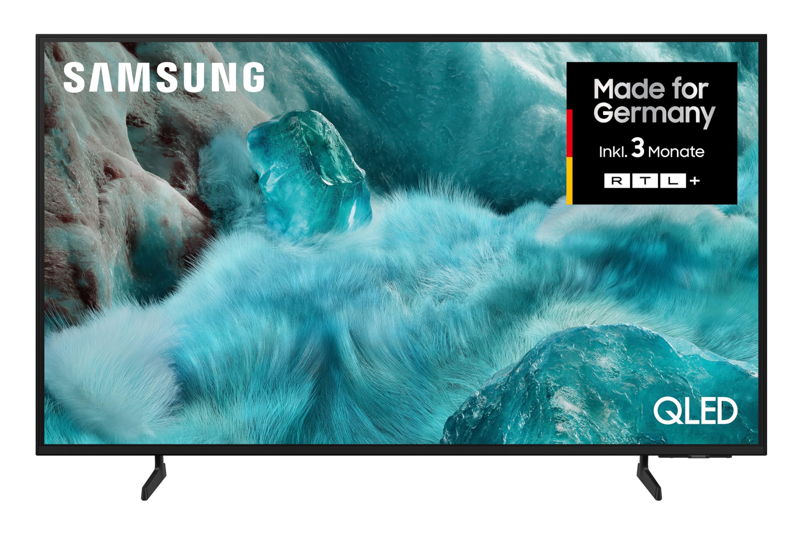 Samsung QLED 4K Q7FA 50 Zoll (125 cm) UHD Fernseher, Q4 AI Prozessor, Quantum Dot für Reale Farben, 4K Upscaling, Gaming Hub, Knox Security, Kostenlose Inhalte, Samsung Vision AI Smart TV