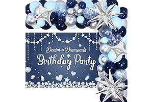 Denim and Diamonds Party Decor: Elevate Your Celebration with Shimmering Elegance