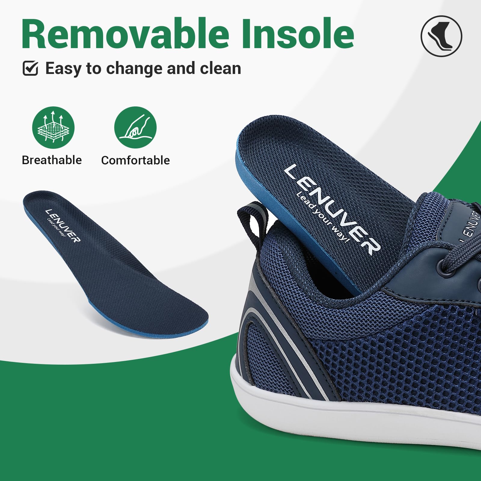 Barfußschuhe Damen Sommer Barfussschuhe Herren Traillaufschuhe Atmungsaktiv Straßenlaufschuhe Leichte Fitnessschuhe Schnell Trocknend Sneaker