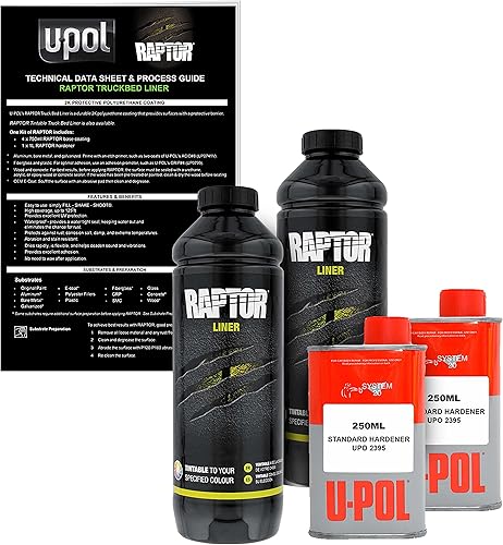 Custom Shop Kit de revestimiento en aerosol de uretano tintable de 2 cuartos de galón con endurecedor