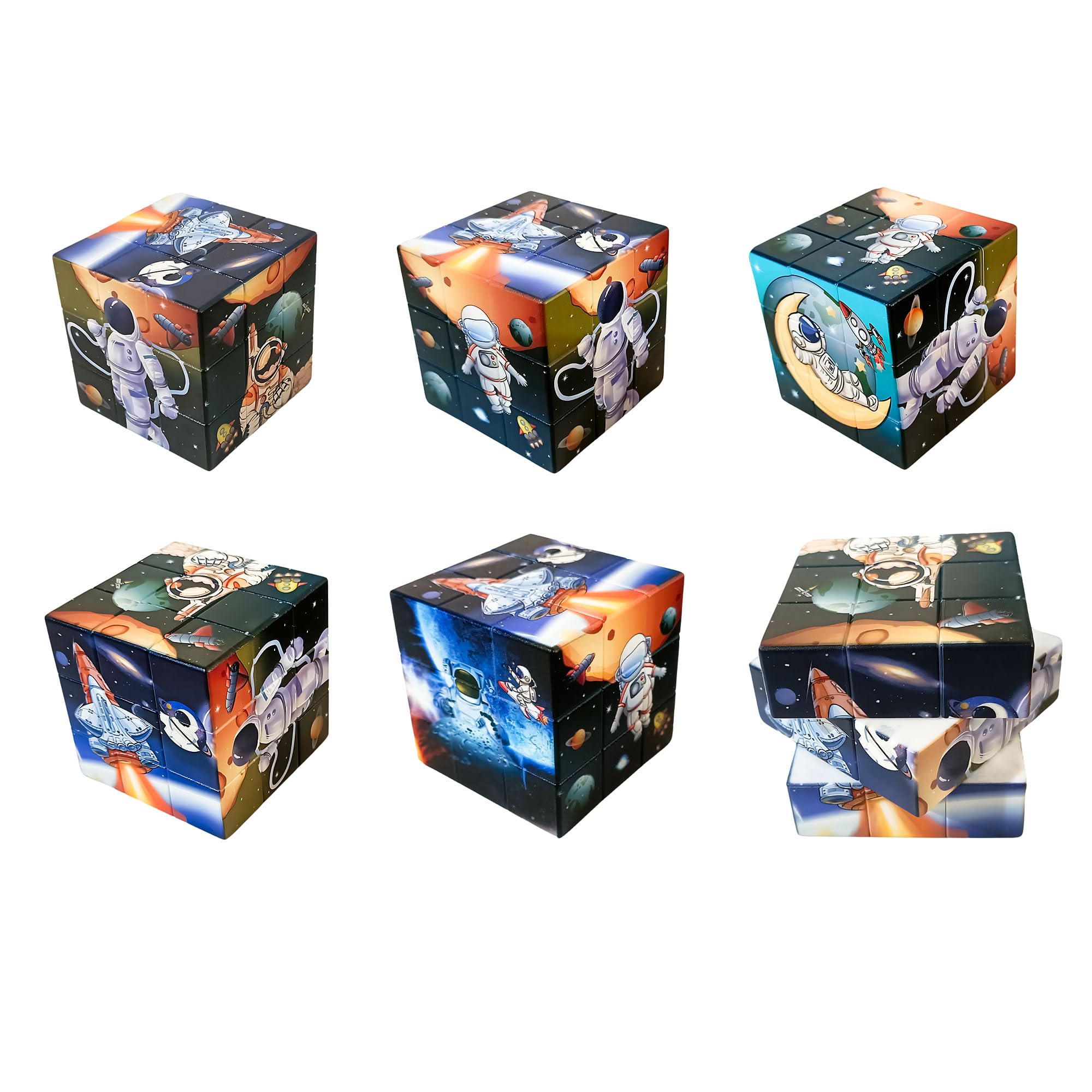 Birthday Popper Space Theme Speed Cubes | Set of 6 | Ideal as Birthday Return Gifts for Kids and Adults (B0D6YYJ7Q5) Amazon Price History, Amazon Price Tracker