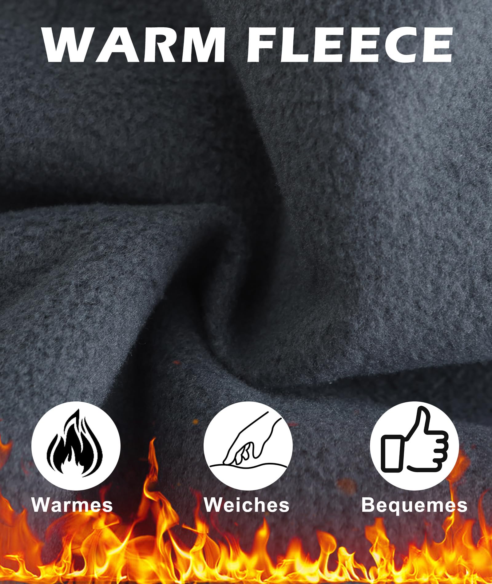 Djtnzdm Pantaloni da Lavoro Uomo Invernali Pantaloni Trekking Antipioggia Impermeabili Termici Pantaloni Neve Sci Snowboard Caldo Antivento Tasca con Cerniera (Loose Fit)