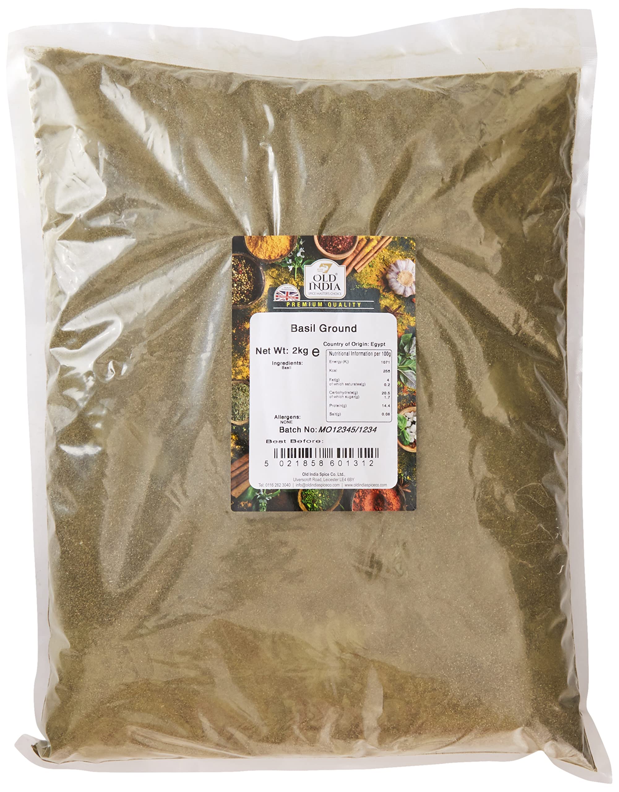 Old India Basil Ground 2kg