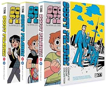 SCOTT PILGRIM 全巻セット Amazon.com: Scott Pilgrim Color Collection Slipcase Set