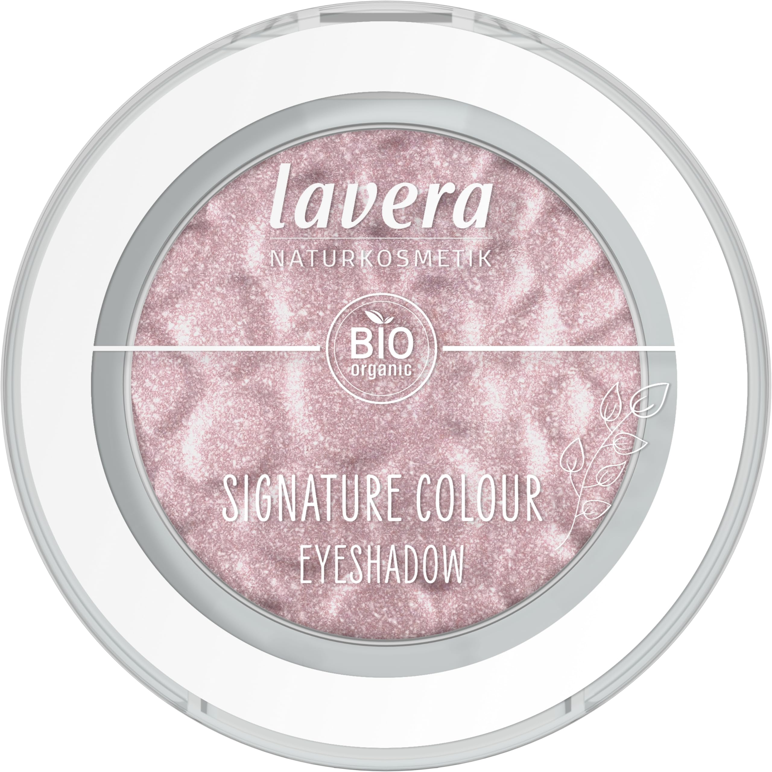 lavera Signature Colour Eyeshadow -Diamond Dust 09 - intensive colour release - extra long hold - effortlessly blendable - vegan - natural cosmetics - 2g