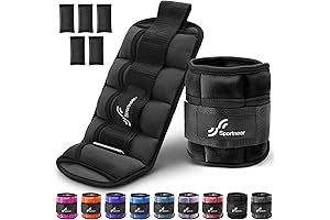 Sportsneer Adjustable Ankle Weights: Enhance Your Workouts with Customizable Resistance