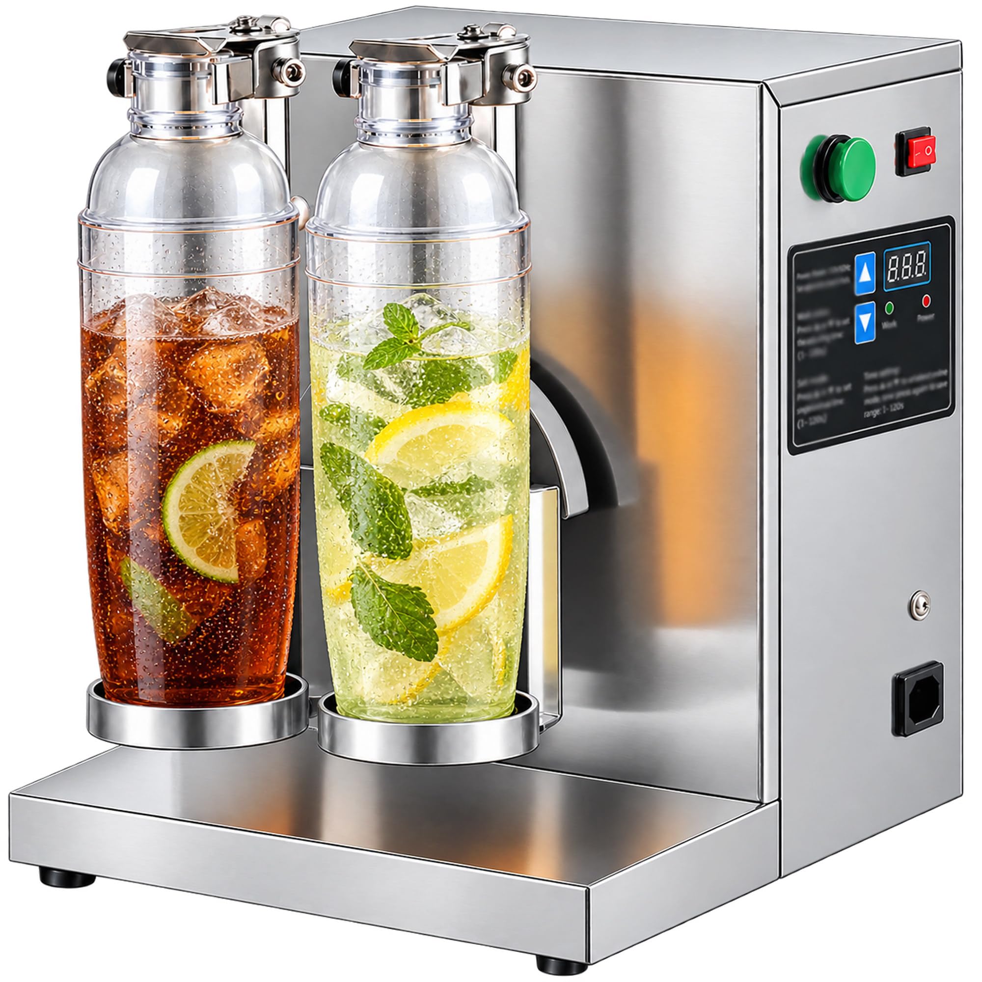 Shaker Automatique Double pour Boissons avec Commande à Une Touche