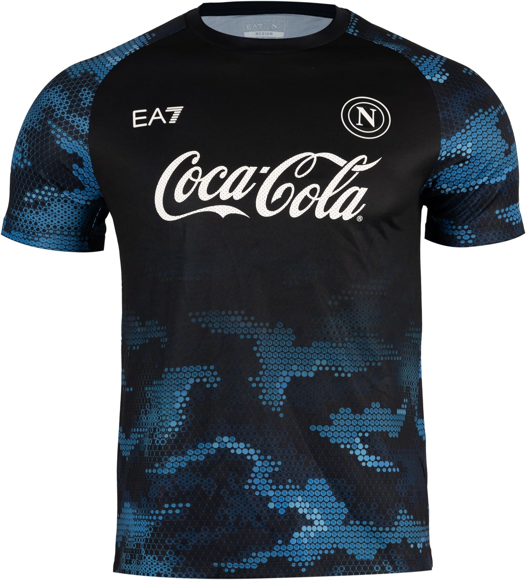 SSC Napoli Unisex Maglia Training Ea7 T-Shirt