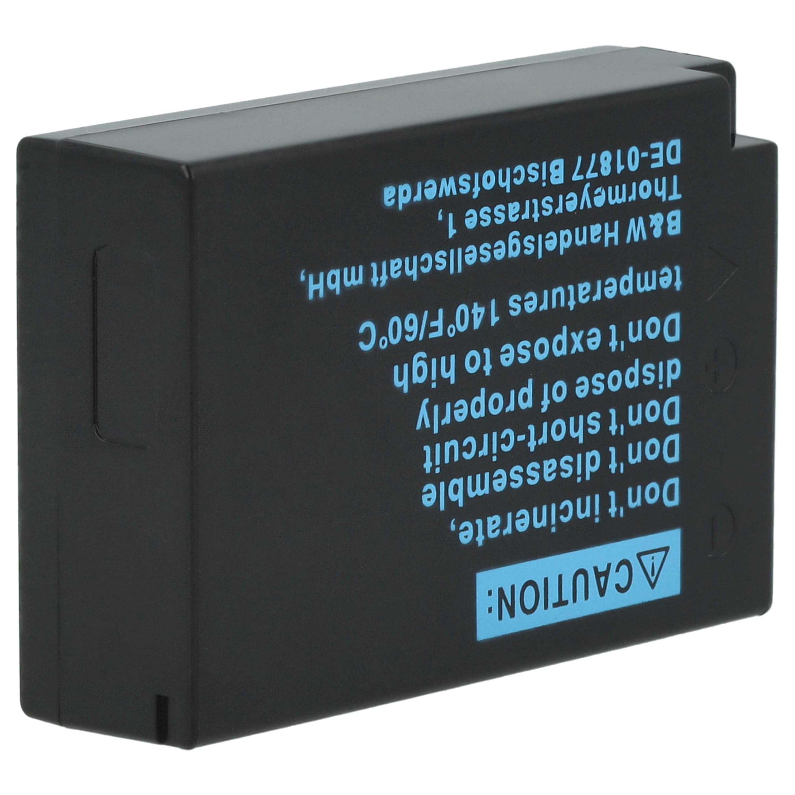 vhbw 3x batteria sostituisce Canon LP-E8 per fotocamera digitale DSLR (900mAh, 7,2V, Li-Ion