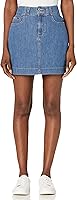 Vista 1 de Tommy Hilfiger Falda corta para mujer, minifaldas de jean