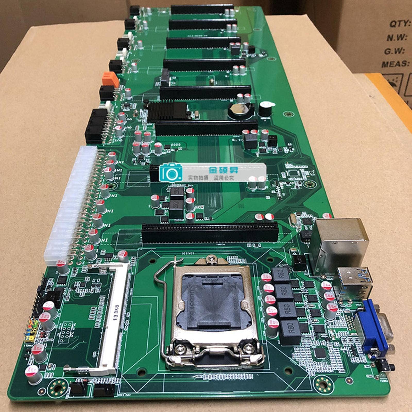 b85 8 card in-line motherboard 6.5cm spacing 1150 motherboard multi-graphics slot motherboard notebook memory