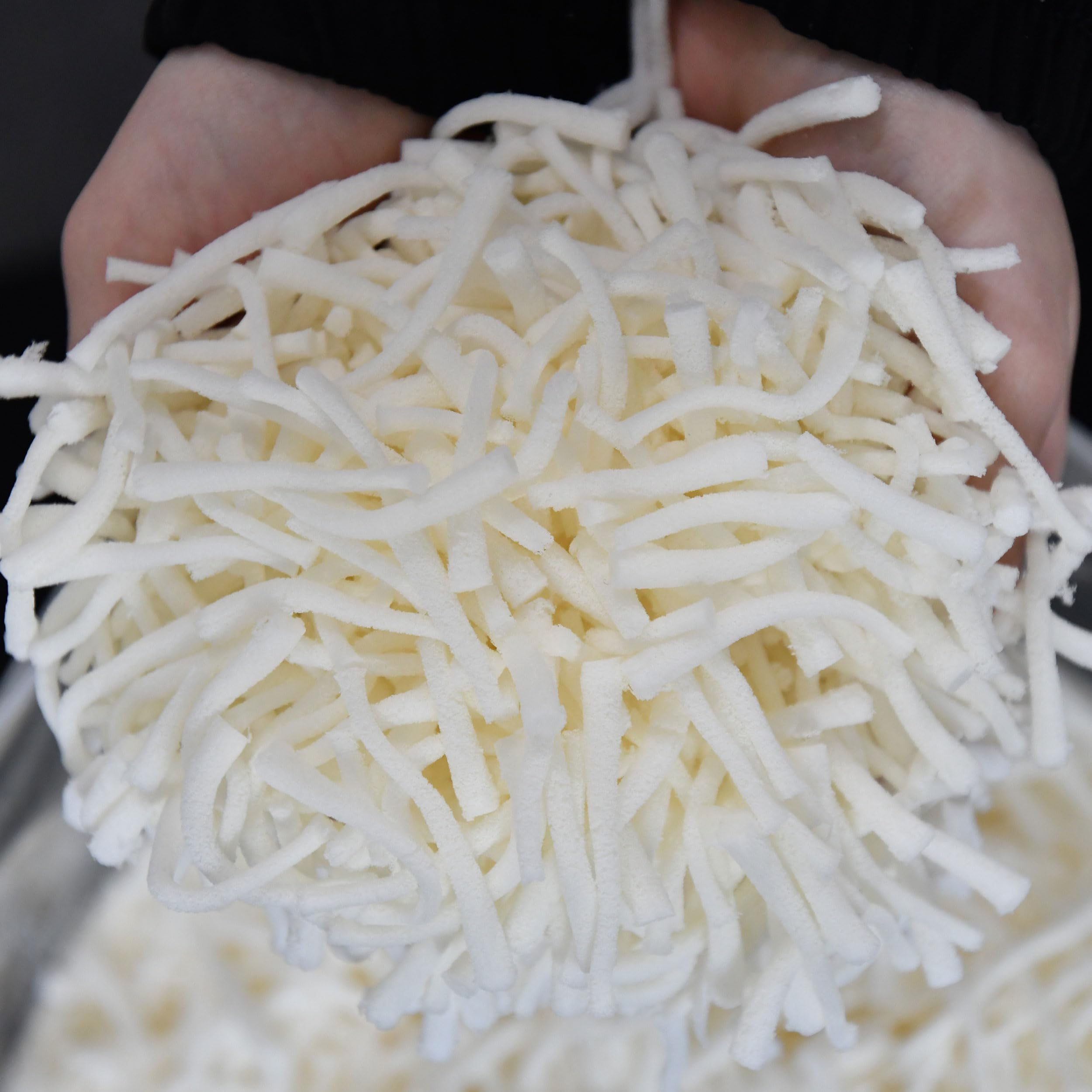 Latex Spaghetti Kissenfüllung 3 kg Kissen Füllmaterial | Speziellen Spaghettiform Ergonomische Stützkraft - Füllung für Kopfkissen, Hundekissen, Gesundheitskissen, Sitzkissen