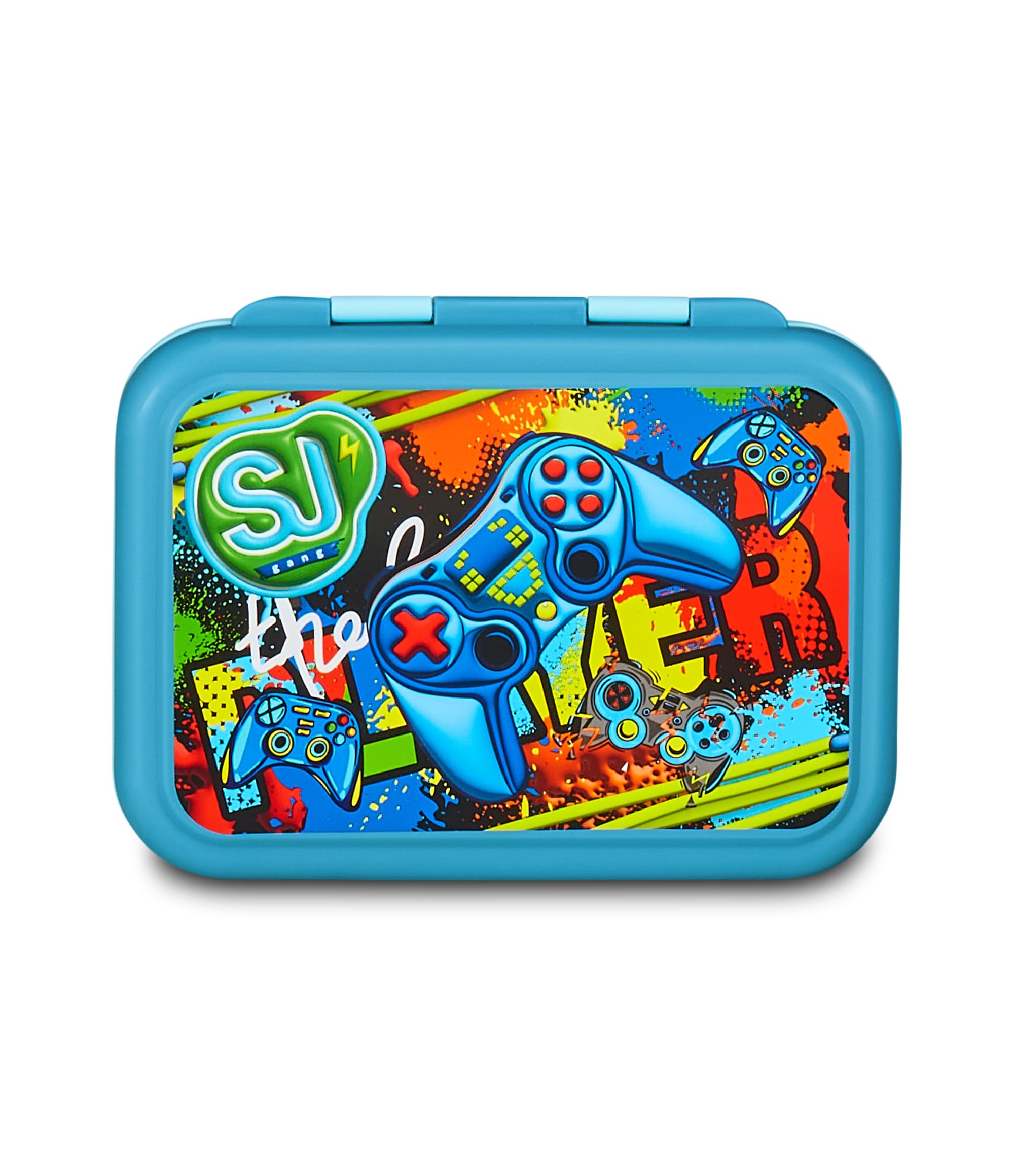 SJ GANG STYLE JAM GANG Portamerenda Scuola, Blu, 0,85 litri, Asilo e Scuola Elementare, Bambino