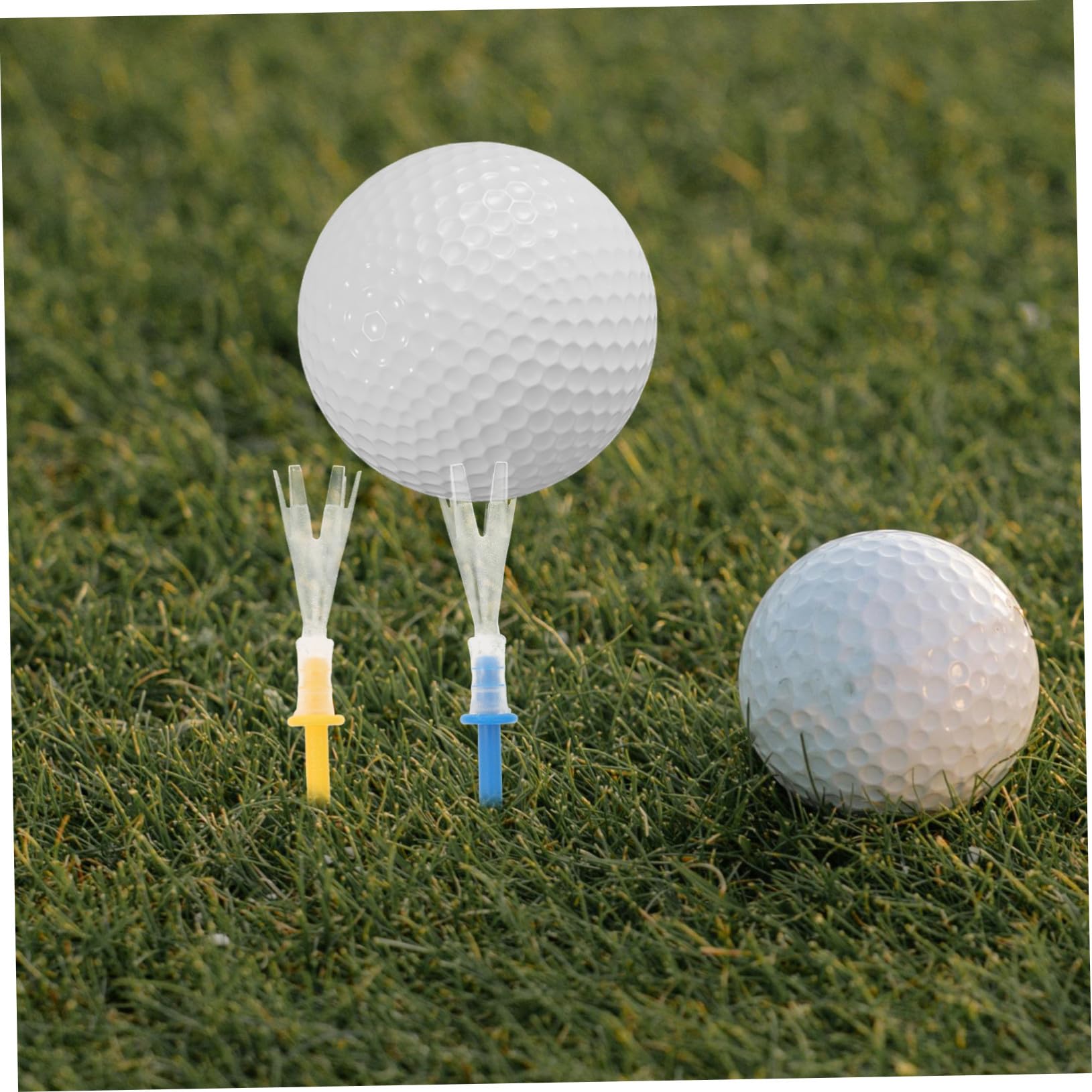 16 Piezas Tees De Golf para Mejor Rendimiento y Distancia Reemplazo para Entrenamiento De Golf Interiores y Exteriores De Plástico Reutilizables y Novedosos